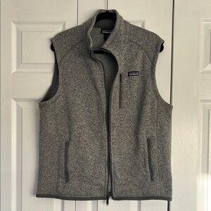 Patagonia Gray Fleece Vest